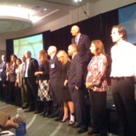 DrMMC Dr. M accepts wellness award on behalf of McKinley Chiro!